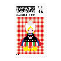 Dutch girl postage stamps