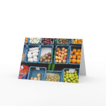 Dutch Grocery Market Note Card