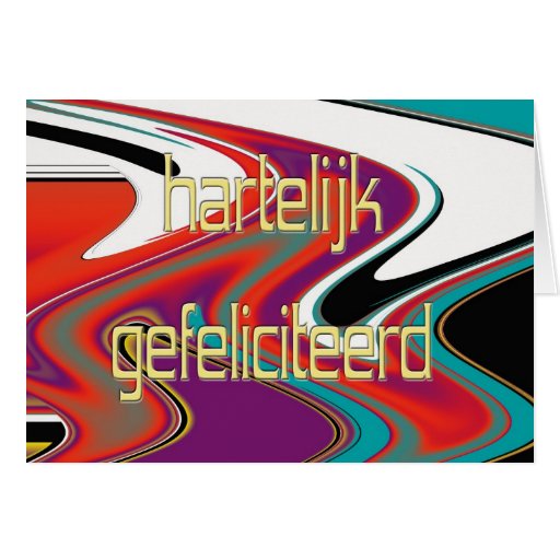 Dutch Happy Birthday Card Zazzle