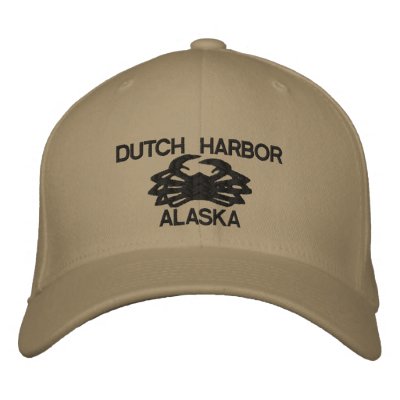 Dutch Harbor Alaska King Crab Embroidered Hat Dutch Harbor Alaska King Crab Embroidered Hat