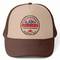 Dutch Harbor Opilio Crab Crew Member hats by boomdiada Dutch Harbor Opilio Crab Crew Member hats
