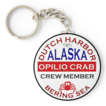 Dutch Harbor Opilio Crab Crew Member Keychain