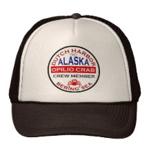 Dutch Harbor Opilio Crab Crew Member Mesh Hat