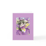 Dutch Iris Kitten Blank Note Card
