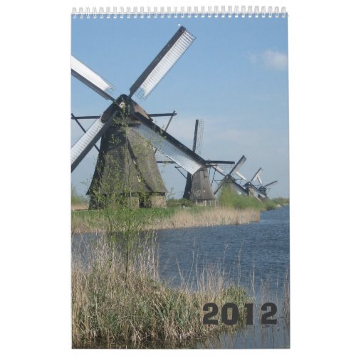 Dutch landscapes 2012 wall calendar