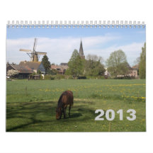 Dutch landscapes 2013 calendar