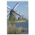 Dutch landscapes calendar