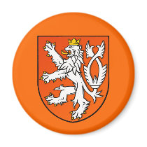 Dutch lion emblem Netherlands lion Shield Magnets