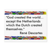 Dutch National and Provincial Flags Postcards