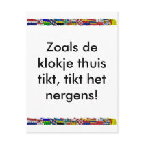 Dutch National and Provincial Flags Postcards