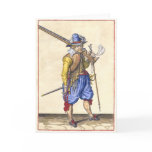 Dutch Rifleman - 17th Century - Greeting Card