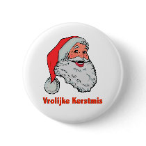 Dutch Santa Button