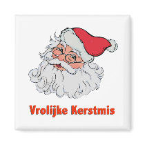 Dutch Santa Claus Fridge Magnets magnet