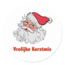 Dutch Santa Claus Sticker