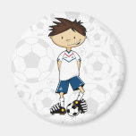 Dutch Soccer Boy Magnet
