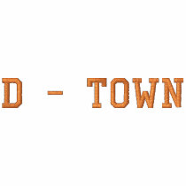 DUTCH TOWN COLLEGE embroidered shirts