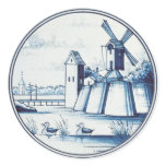 Dutch traditional blue tile stickers