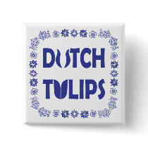 Dutch Tulips buttons