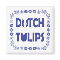 Dutch Tulips magnets