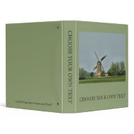 Dutch Windmill #1 binder