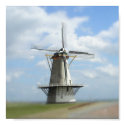 Dutch windmill posters by WoodenShoeBox Dutch windmill posters