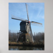 Dutch windmill posters
