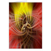 Dutchman's Pipe SpinArt Card cards