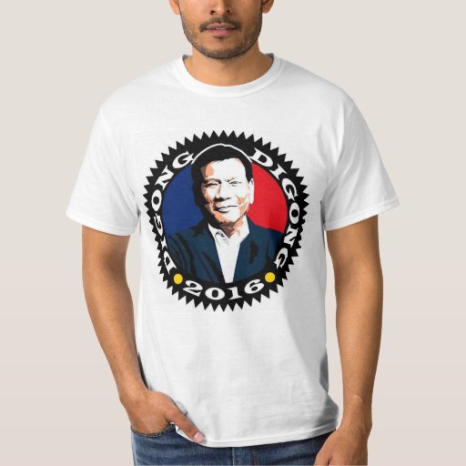 duterte logo t shirt design