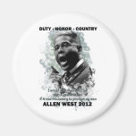 Duty Honor Country Magnets