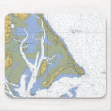 Duxbury MA Nautical Harbor Chart Mousepad by sailorpatp Duxbury MA Nautical Harbor Chart Mousepad