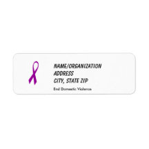 DVA Ribbon Custom Return Address Labels