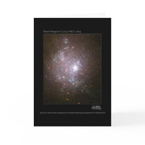 Dwarf Galaxy NGC 1705 Hubble Telescope cards