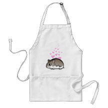 Dwarf Hamster Love Aprons