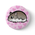 Dwarf Hamster Love Pinback Button