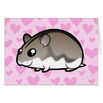 Dwarf Hamster Love Greeting Card