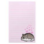 Dwarf Hamster Love Personalized Stationery