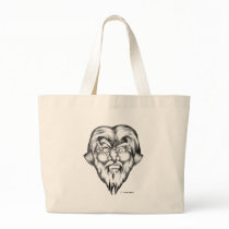 Dwarf Head Canvas Bag