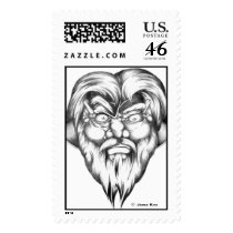 Dwarf Head - WB postage