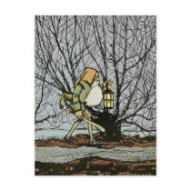 Dwarf with a Lantern Post Card
