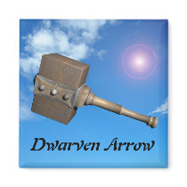 Dwarven Arrow magnets