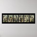 DWAYNE Alphabet Letter Name Art posters