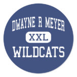 Dwayne R Meyer Wildcats Middle River Falls Stickers