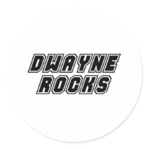 Dwayne Rocks stickers