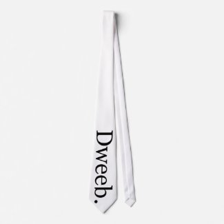Dweeb Necktie (White) Dweeb Necktie (White)