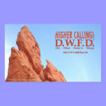 DWFD - Do What Father's Doing Sticker Rectangular stickers