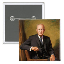 Dwight D. Eisenhower Pinback Buttons