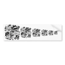 DWL bump Bumper Sticker
