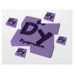 Dy Dysprosium Custom Letterhead