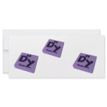 Dy Dysprosium rack cards