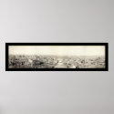 Dyersville IA Birdseye Photo 1912 posters